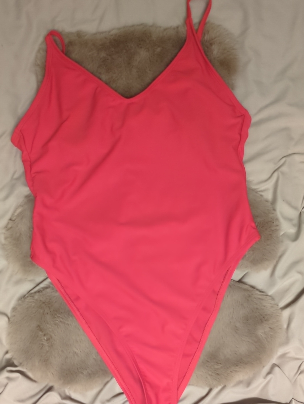 Red One Piece Swimsuit